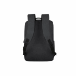 Waterproof Oxford Fabric Backpack, 16 inch - Black - Image 4