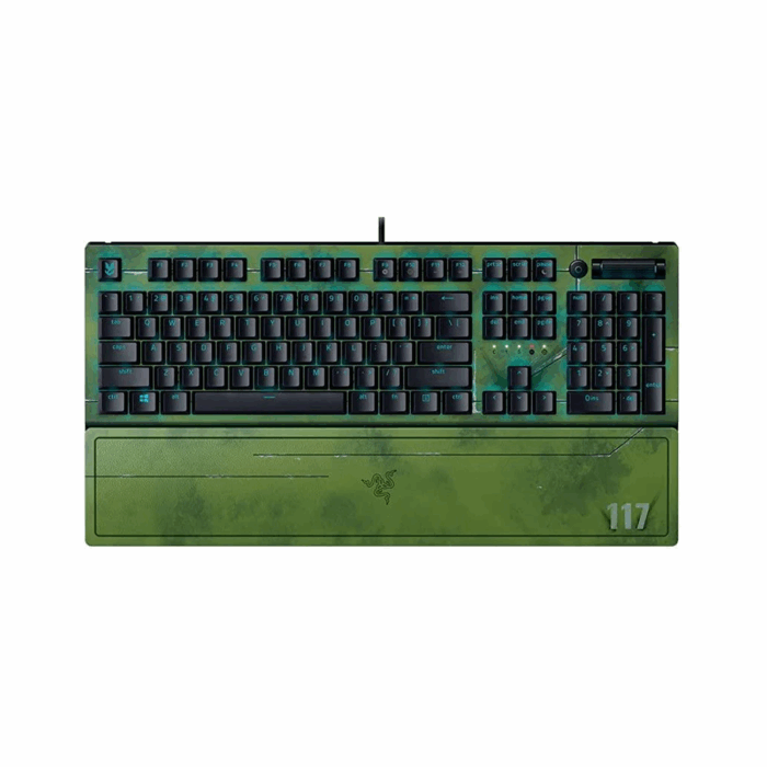 Razer BlackWidow V3 - Mechanical Gaming Keyboard – HALO Infinite Edition - Image 1