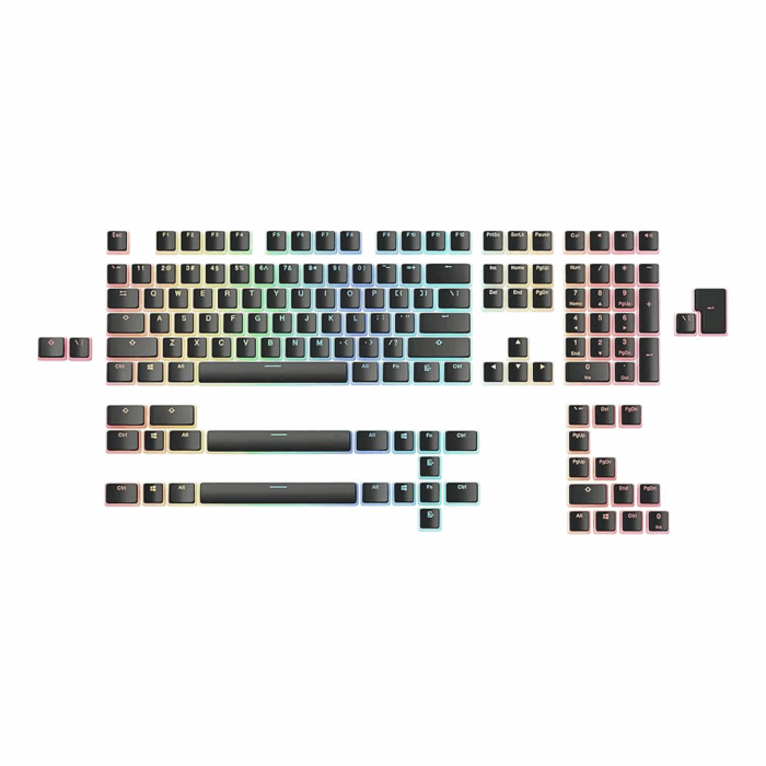 Frame_736 Glorious Aura Keycaps v2 (Black) - Image 1