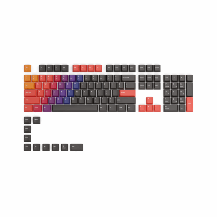 Glorious GPBT Keycaps (Celestial Fire) - Image 1