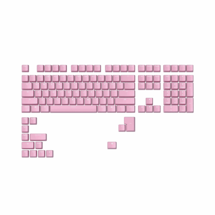 Frame_740 Glorious GMMK ABS Doubleshot V2 USA Base Kit Keycaps (Pixel Pink) - Image 1