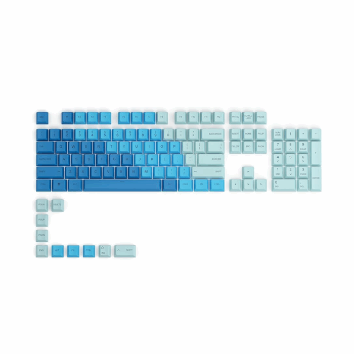 Frame_746 Glorious PBT Keycaps (Caribbean Ocean) - Image 1