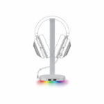 Razer Base Station V2 Chroma Headset Stand with USB 3.1 Hub and 7.1 Surround Sound (Mercury) - Чихэвчний тавиур - Image 3