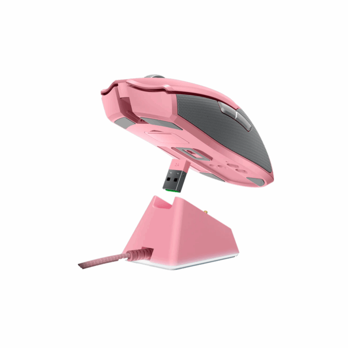 Razer Viper Ultimate -Wireless Gaming mouse with Charging Dock (Quartz) - Компьютерын хулгана - Image 2