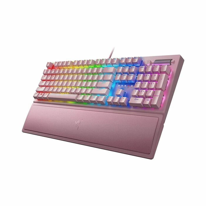Razer BlackWidow V3 - Mechanical Gaming Keyboard (Green Switch) (Quartz) - Image 3