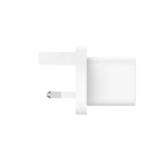 Belkin BoostCharge USB-C Wall Charger 25W, UK, White - Image 2