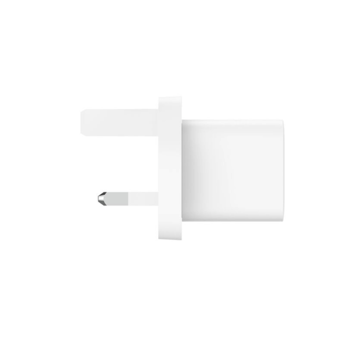 Belkin BoostCharge USB-C Wall Charger 25W, UK, White - Image 2