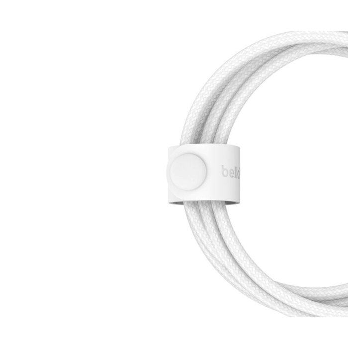 Belkin BoostCharge Cable with Lightning Connector, USB-C to USB-C, 1.5m, 60W, White - Image 4