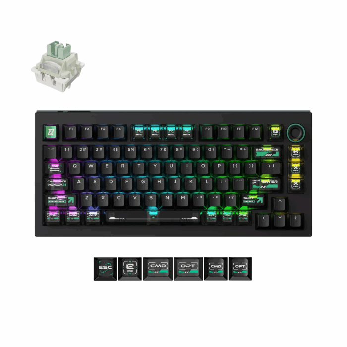 Frame_930 Lemokey L5 HE, Magnetic Switch, RGB, Custom Gaming Keyboard - Image 1