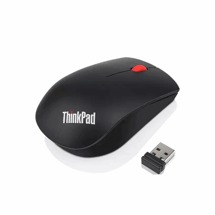Lenovo ThinkPad Essential Wireless Mouse - Black - Image 4