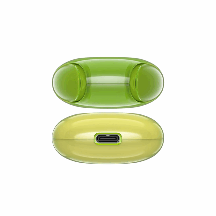 Acefast TWS T9 Crystal (Air) Wireless Earbuds, Avocado Green - Image 4
