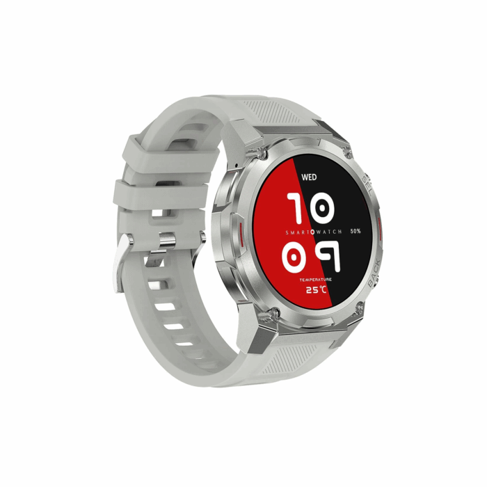 Oukitel BT50 Rugged Watch, Silver - Image 1