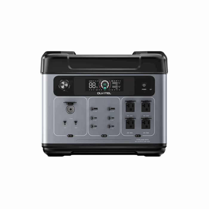 OUKITEL P2001 Plus Portable Power Station 2400W/2048Wh - Image 2