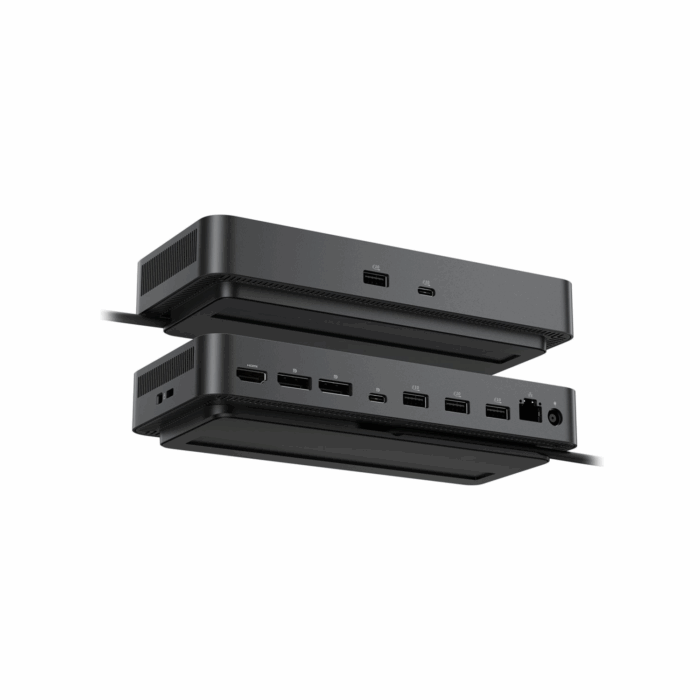 Dell Pro Dock, WD25 (EUR), HMDI, DP, USB-A, USB-C, RJ45, Audio - Black - Image 3