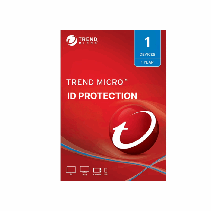 Trend Micro ID Protection 1 User, 12 Months (Serial Key Only) - Image 1