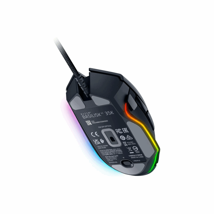 Razer Basilisk V3 35K - Ergonomic Wired Gaming Mouse - Image 3
