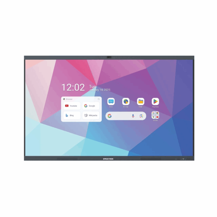 Specktron UDX-S2 Edu Series, 86 inch, Android 14 EDLA, 8GB, 128GB, 4K 3840 x 2160 at 60Hz, Google EDLA, Bytello OSShareClass - Image 1