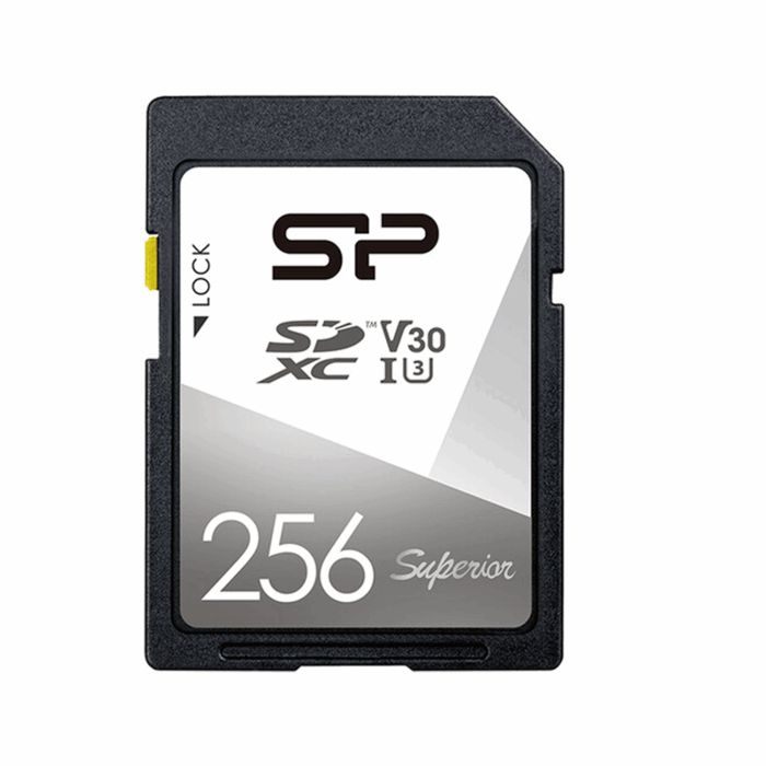 Silicon Power SDXC UHS-I U3, V30, 256GB - SD Card - Image 1