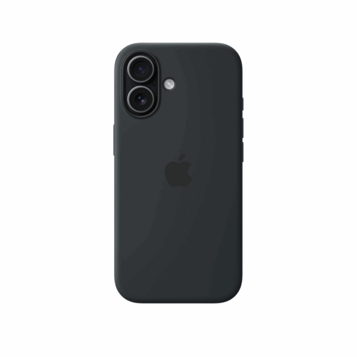 Apple iPhone 17 Silicone Case with MagSafe, Black - Image 1