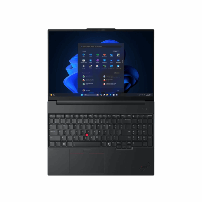 Lenovo ThinkPad E16 G3, Intel Core Ultra 5-225U, 16 inch, 16GB DDR5, 512GB SSD, 4-Cell 64Wh, No OS - Black - Image 4