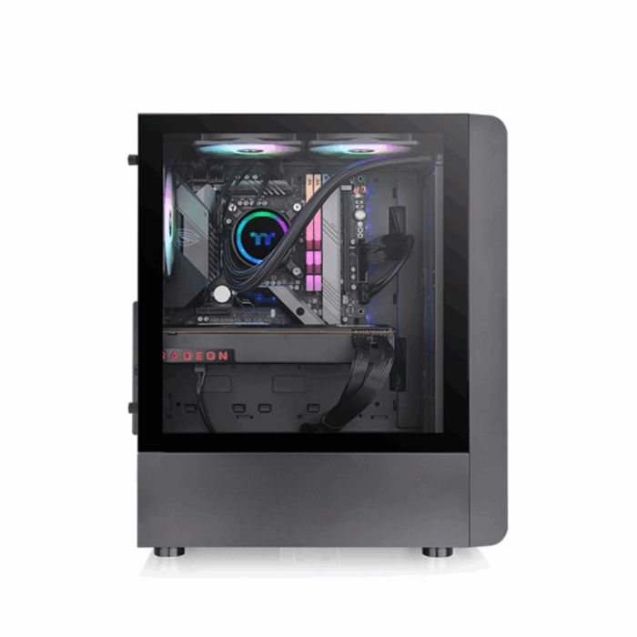 Thermaltake S200 TG Black PC Case - Компьютерын кейс - Image 3