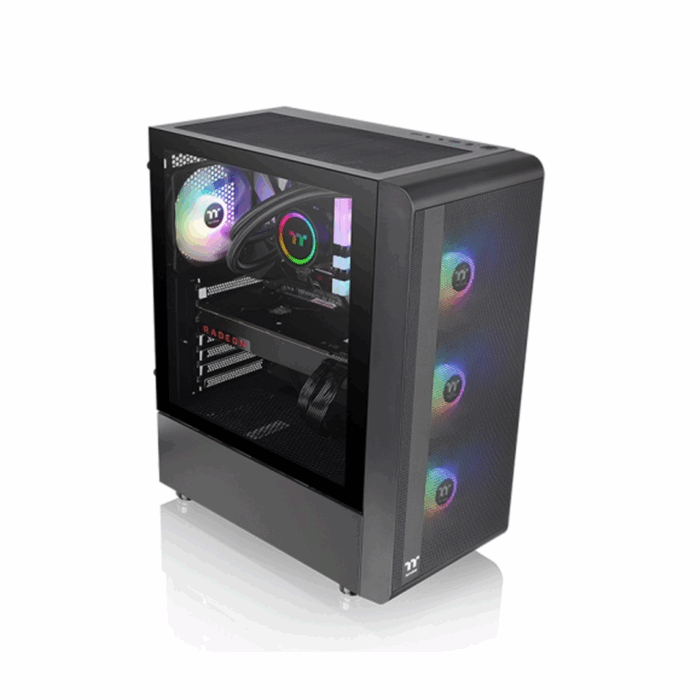 Thermaltake S200 TG Black PC Case - Компьютерын кейс - Image 4