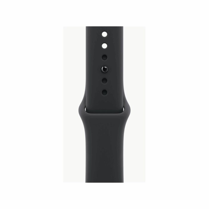 Apple Watch Series 11, 42mm, GPS, Jet Black Aluminium Case with Black Sport Band - ML - Image 2