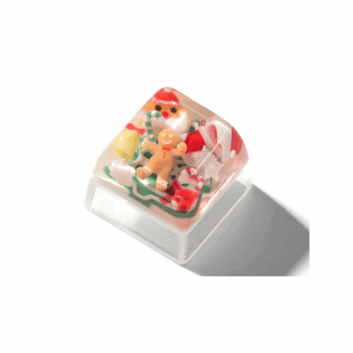Group_2085662658 Keychron Santa Hat Resin Artisan Keycap, RT-9 - Image 1