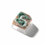 Keychron Green Snake Resin Artisan Keycap, RT-14