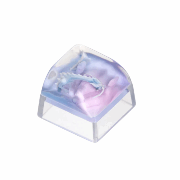 Group_2085662666 Keychron Magic Animal Resin Artisan Keycap-Purple Dragon, RT-3 - Image 1
