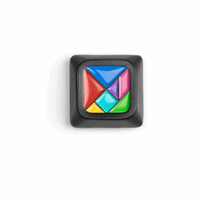 Keychron Low Profile LSA Artisan Keycap-Tangram, AT-39 - Image 1