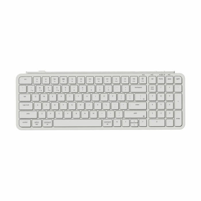 Keychron B2 Pro Wireless Keyboard - Ivory White - Image 1