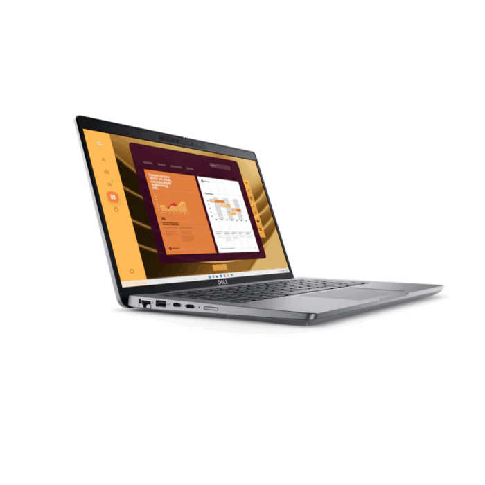 Dell Latitude 5450 XCTO Base, Intel Core Ultra 5-125U, 14 inch, 8GB DDR5, 512GB M.2 2230 Gen 4 PCIe NVMe SSD, 3-Cell 54Wh, English US backlit keyboard, Windows 11 Pro - Titan Gray - Image 3