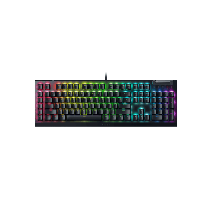 Hyperworld-razer_0011_BlackWidow-V4-X-_2023)-Render(01) Razer BlackWidow V4 X - Mechanical Gaming Keyboard (Yellow Switch) - Image 1