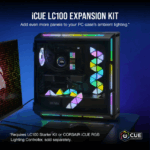 Corsair iCUE LC100 Case Accent Lighting Panels - Mini Triangle - 9x Tile Expansion Kit - Image 9