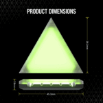 Corsair iCUE LC100 Case Accent Lighting Panels - Mini Triangle - 9x Tile Expansion Kit - Image 6