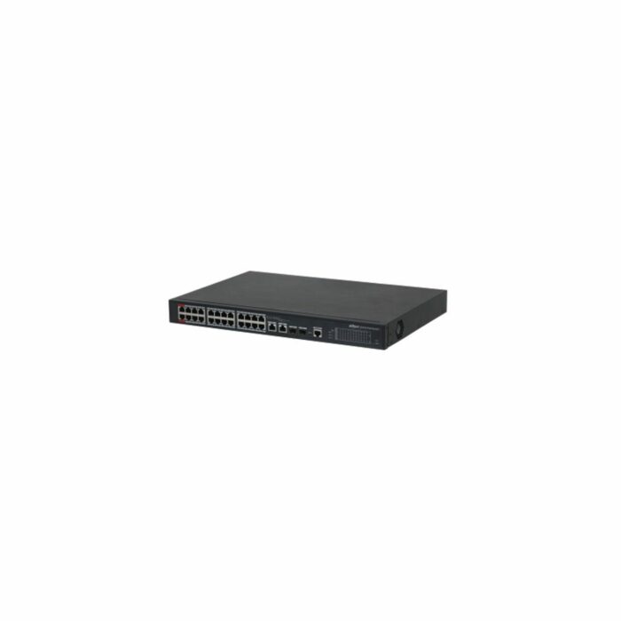 Dahua PFS4226-24ET-240 24-port 100 Mbps + 2-port Gigabit Managed PoE Switch - Image 1