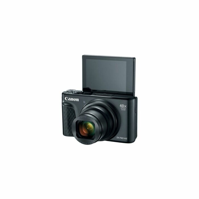 Canon PowerShot SX740 HS, DIGIC 8, 1/2.3" BSI CMOS, 20.3MP, ISO 100-3200, 10fps, 4K, Black - Image 6