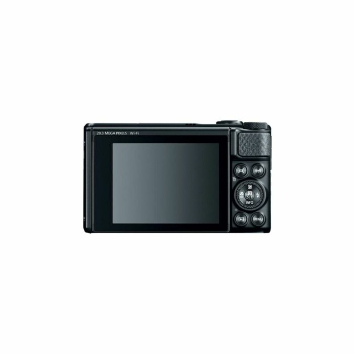 Canon PowerShot SX740 HS, DIGIC 8, 1/2.3" BSI CMOS, 20.3MP, ISO 100-3200, 10fps, 4K, Black - Image 3