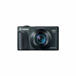 Canon PowerShot SX740 HS, DIGIC 8, 1/2.3" BSI CMOS, 20.3MP, ISO 100-3200, 10fps, 4K, Black