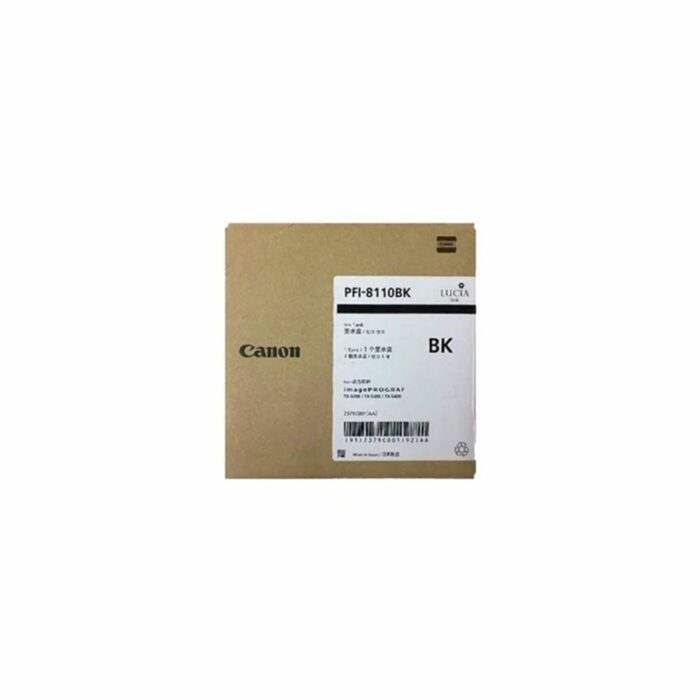 bk (1) Canon PFI-8110 BK, 160ml, imagePROGRAF TX-5300/TX-5310/TX5400/TX-5410/TX-5420 загваруудад таарна - Image 1