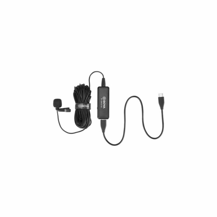 BOYA BY-DM10UC Digital Lavalier Microphone with Monitoring & Android & Type-C and USB Type-A Cables - Image 2