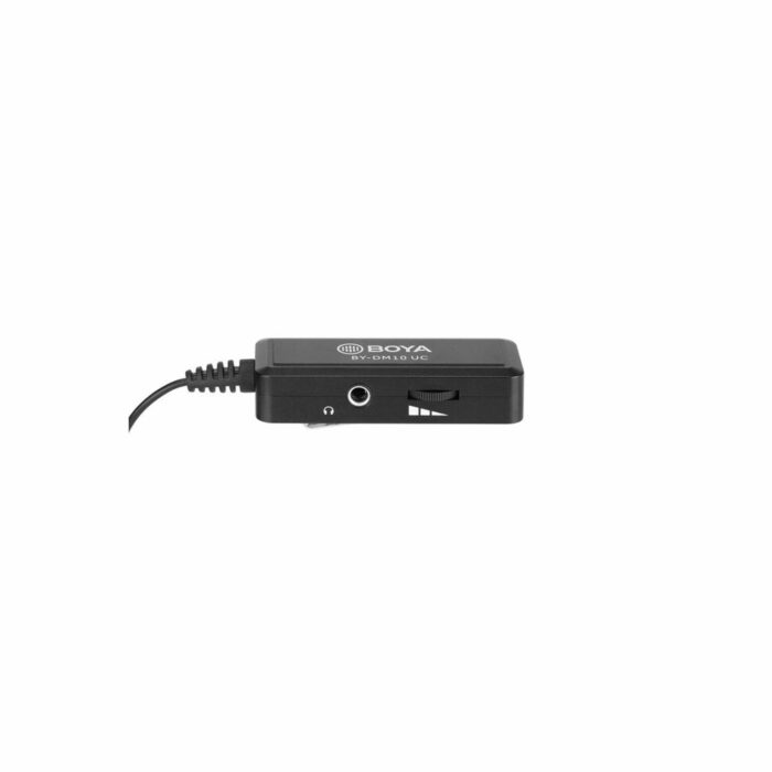 BOYA BY-DM10UC Digital Lavalier Microphone with Monitoring & Android & Type-C and USB Type-A Cables - Image 3