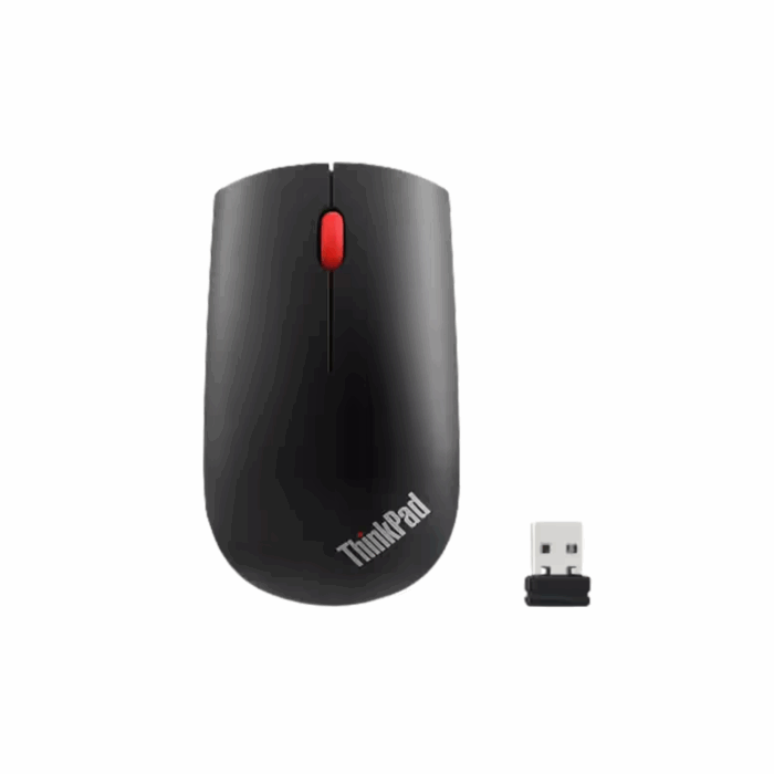 Lenovo ThinkPad Essential Wireless Mouse - Black - Image 1