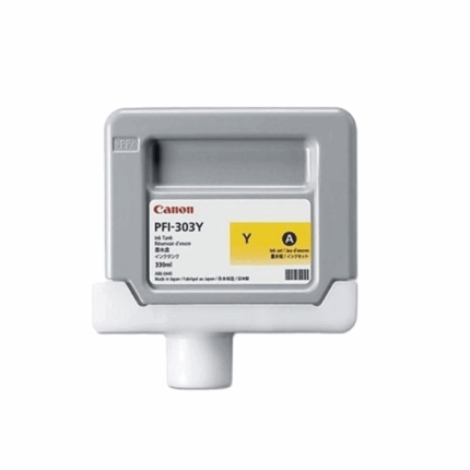 Canon PFI-303 Y, 330 хуудас, шар өнгийн шингэн хор, iPF 820 загварт таарна