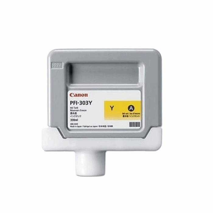 Canon PFI-303 Y, 330 хуудас, шар өнгийн шингэн хор, iPF 820 загварт таарна - Image 1