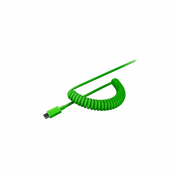 Razer PBT Keycap + Coiled Cable Upgrade Set (Razer Green) - Image 2