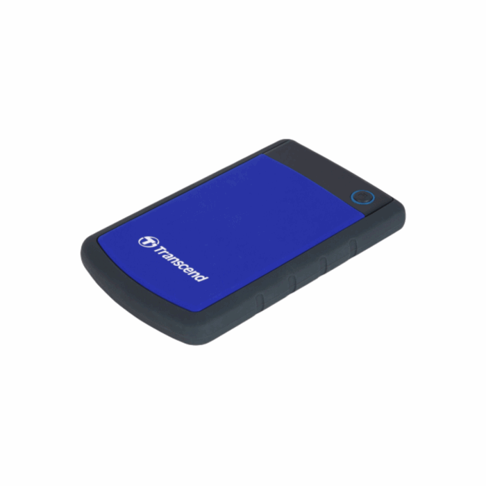 Transcend StoreJet 25H3, 2TB, USB 3.1 Portable Hard Drive - Navy Blue - Image 2