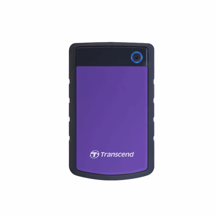 Transcend StoreJet 25H3, 2TB, USB 3.1 Portable Hard Drive -Purple - Image 1
