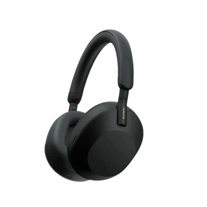 Sony WH-1000XM5 Premium Noise Canceling Wireless Headphones, Black - Image 1